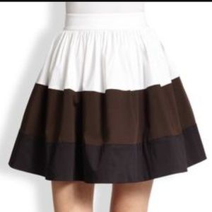 Kate spade colorblock correen skirt